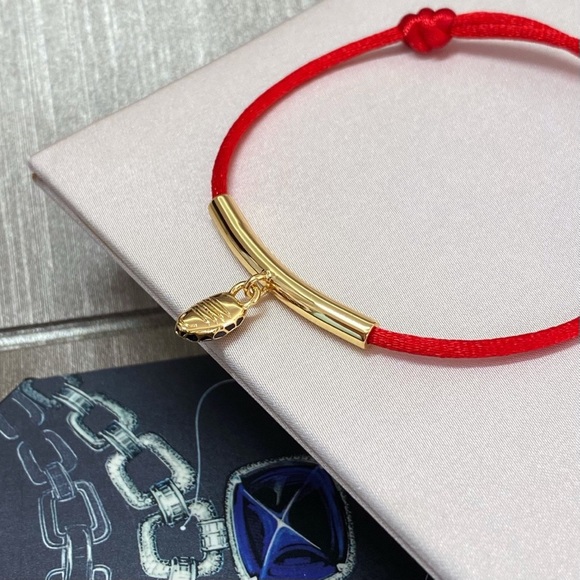 BVLGARI  serpentine red string bracelet - Picture 3 of 7